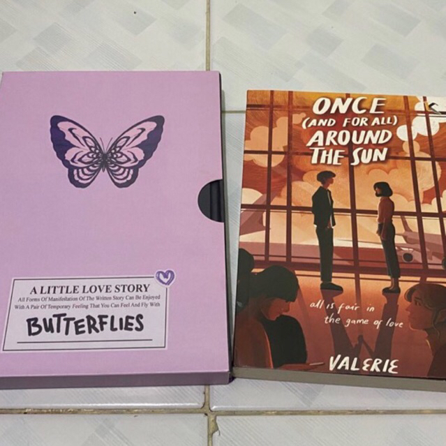 [PRELOVED NOVEL] amarabel butterflies (alesacakes) & once around the sun (vvrites)