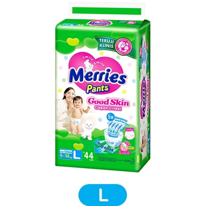 Popok / Pampers / Diapers Merries L44