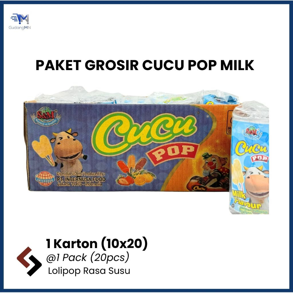 

CUCU POP MILK | PAKET GROSIR