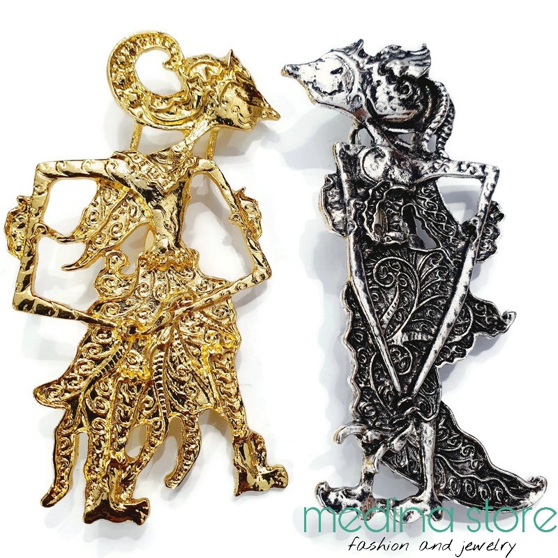 Bros Wayang Srikandi/Arjuna/Krisna/Subadra/Bros Etnik Klasik/Bros Souvenir Pesta