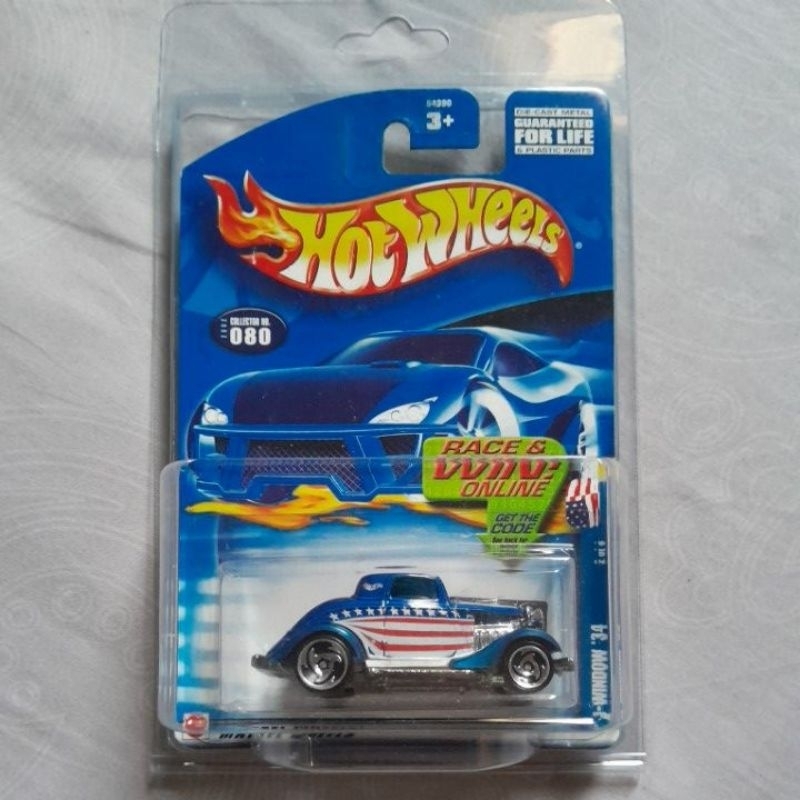 Hot Wheels Blue Card