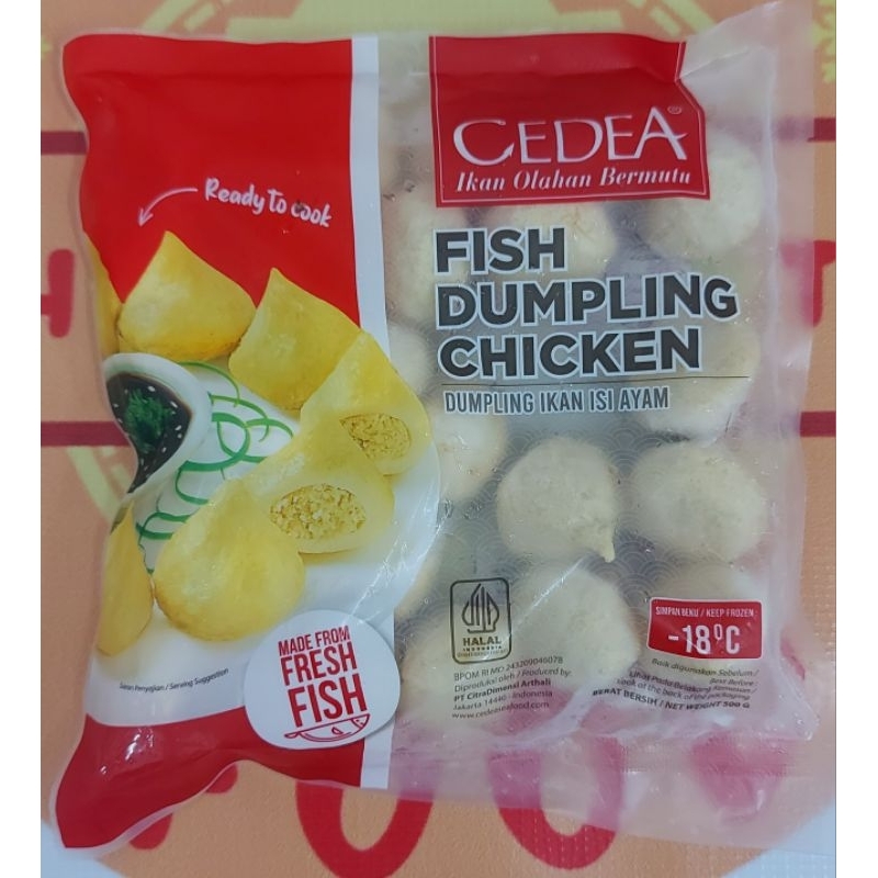 

Dumpling Ayam 500 gr Cedea