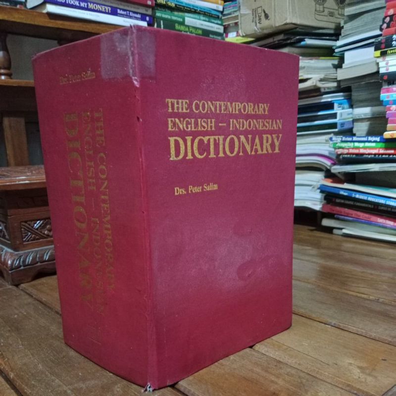 THE CONTEMPORARY ENGLISH INDONESIAN  DICTIONARY - DRS PETER SALIM