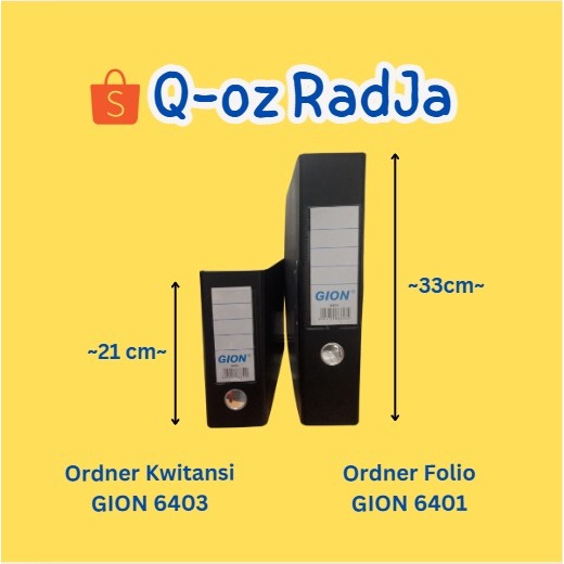 

Ordner Karton merk GION - BAGUS MURAH !!!
