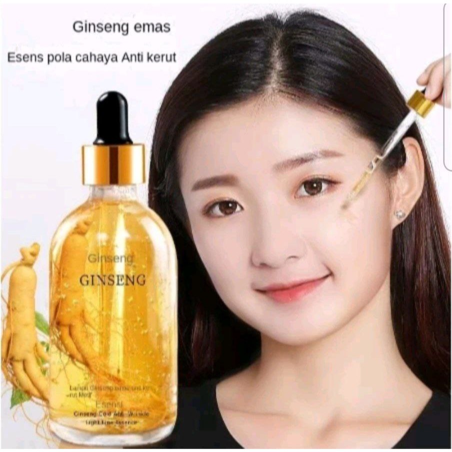 Serum Anti Kerut Ginseng Serum Wajah Korea Essence Anti Keriput Anti Aging Hydrating Mengencangkan K