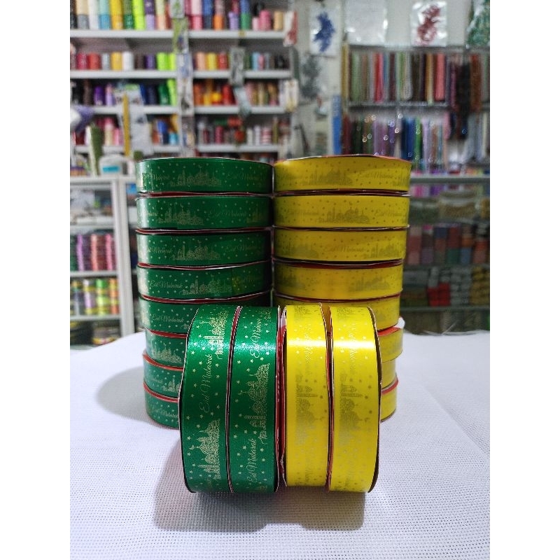 

Pita Ramadhan/ pita Eid Mubarak (1roll) | kencanabeads