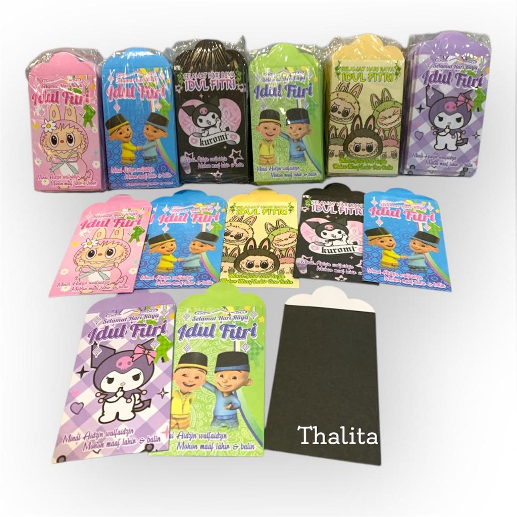 

Amplop Lebaran Hari Raya Idul Fitri Isi 15pcs Angpao Karakter Lucu Ramadhan