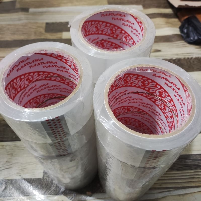 

Lakban bening pandawa 72yard ekonomis