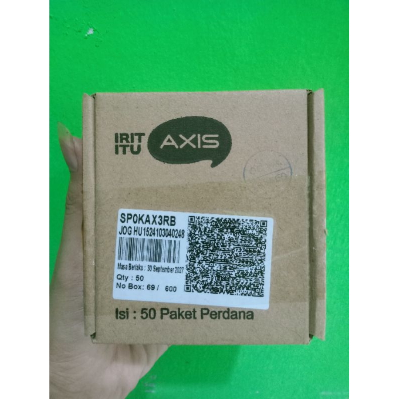 Perdana axis per 50 pcs atau perbox