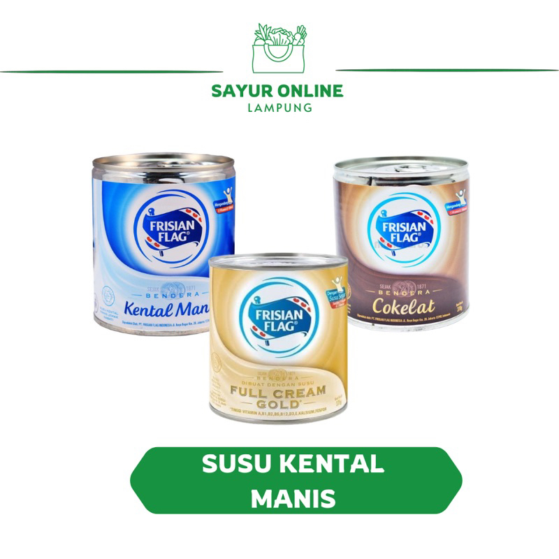 

Susu Kental Manis / Frisian Flag Full Cream - Sayur Online Lampung