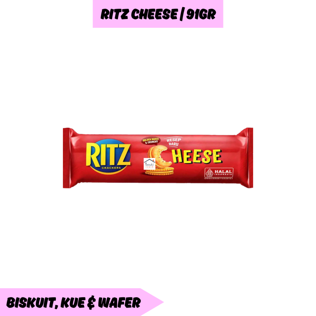 

Ritz Cheese Sandwich Krekers Sandwich Keju dari Mondelez