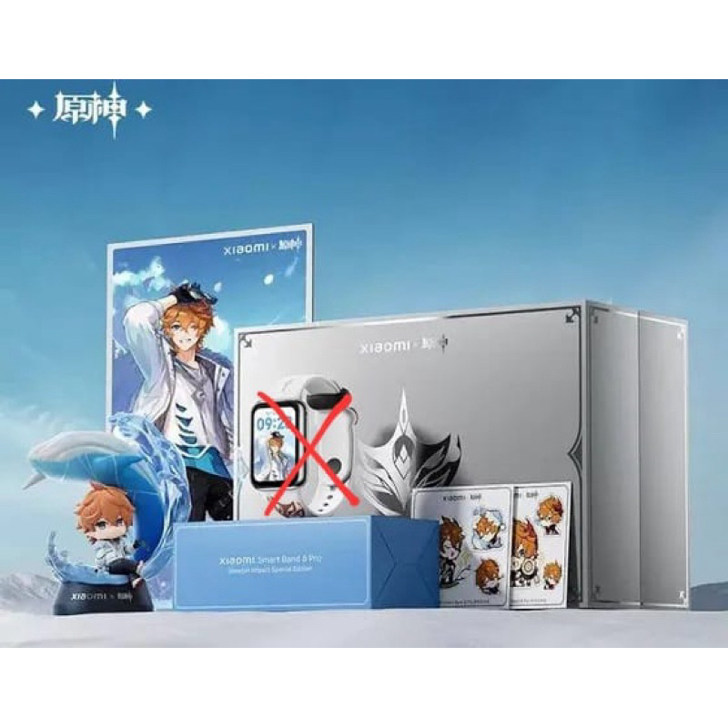 [READY] Narwhal Charger Tartaglia Childe Collab Genshin x Xiaomi Miband 8 Pro