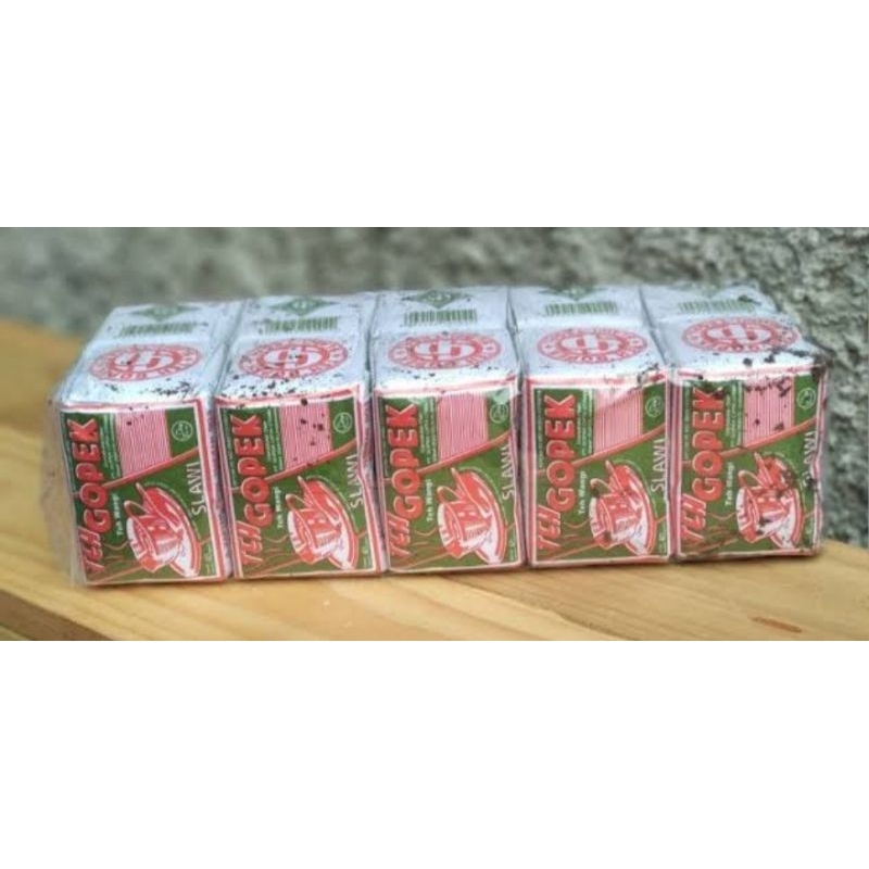 

Teh Gopek Hijau 40 gr per 1 slop ( isi 10 pcs)