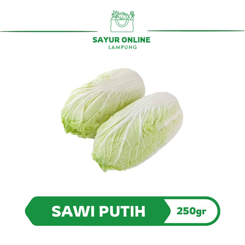 

Sawi Putih Segar 250 gr - Sayur Online Lampung