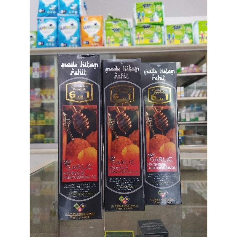

MADU HITAM PAHIT PROPOLIS PRIMA