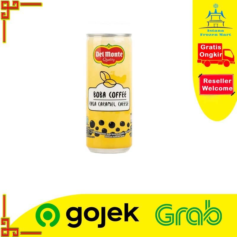 

Delicious Boba Drink Coffee Caramel Cheese 240 ML - DELMONTE