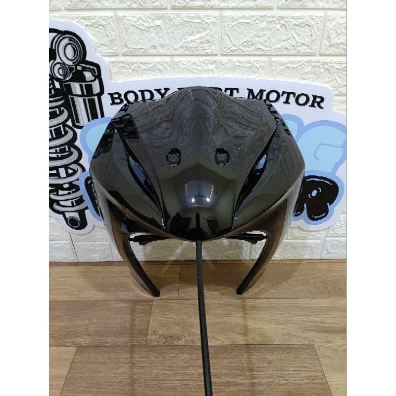 PANEL TAMENG DADA DEPAN BODY DEPAN DASI DEPAN REVO FIT 110 HITAM 2011 2012 2013 NARITA