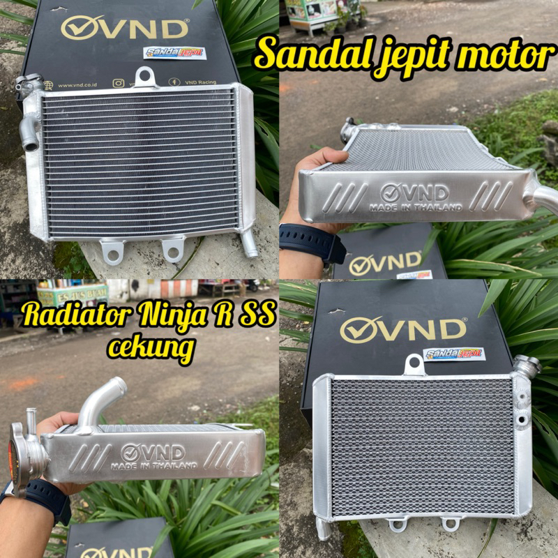 RADIATOR NINJA R NINJA SS VND GAMBOT CURVE BESAR BIG VOLUME & FLAT RADIATOR VND NINJA R CEKUNG RADIA