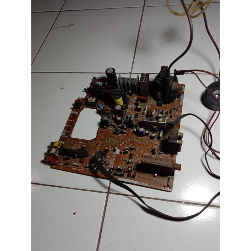 mesin tv sharp picolo flat 21"