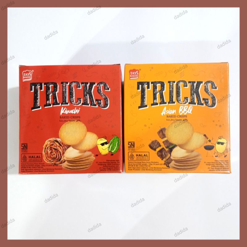 

Tricks baked potato crisp 120g isi 10 pack @12 g