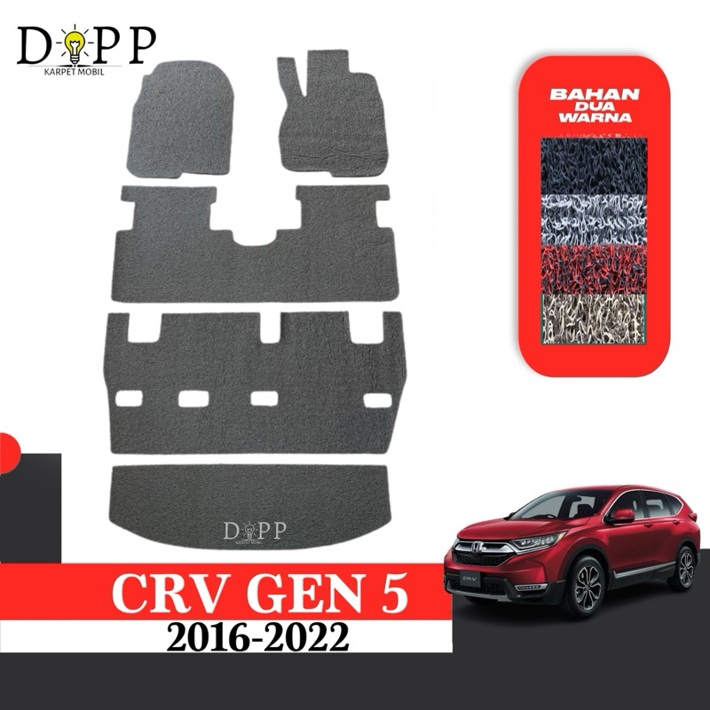 Karpet Mobil Crv Turbo / Karpet Mobil Mie Bihun Honda Crv Turbo Gen 5 2016-2022 Bahan Premium