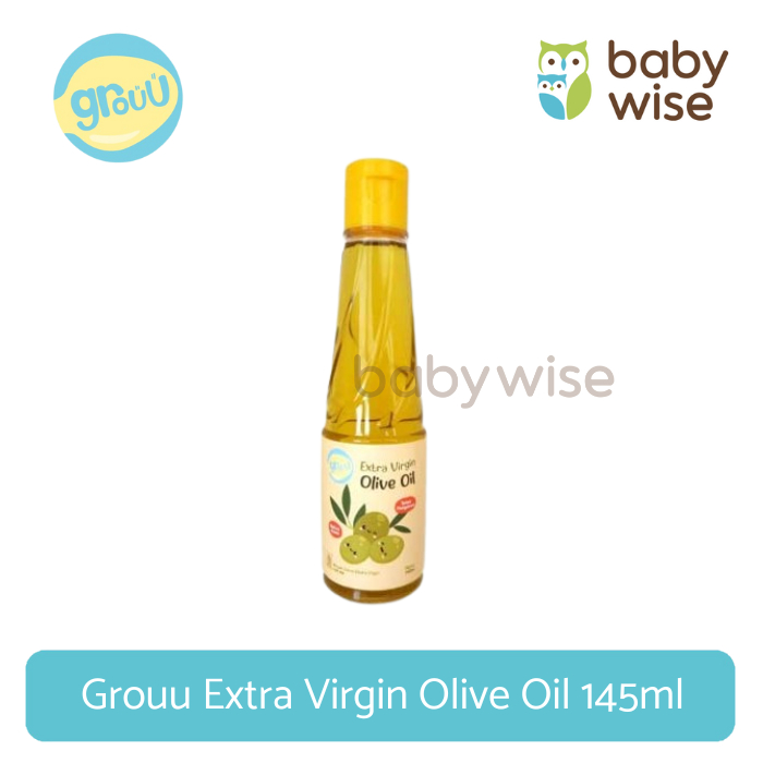 

Grouu Extra Virgin Olive Oil 145ml - Minyak Zaitun MPASI