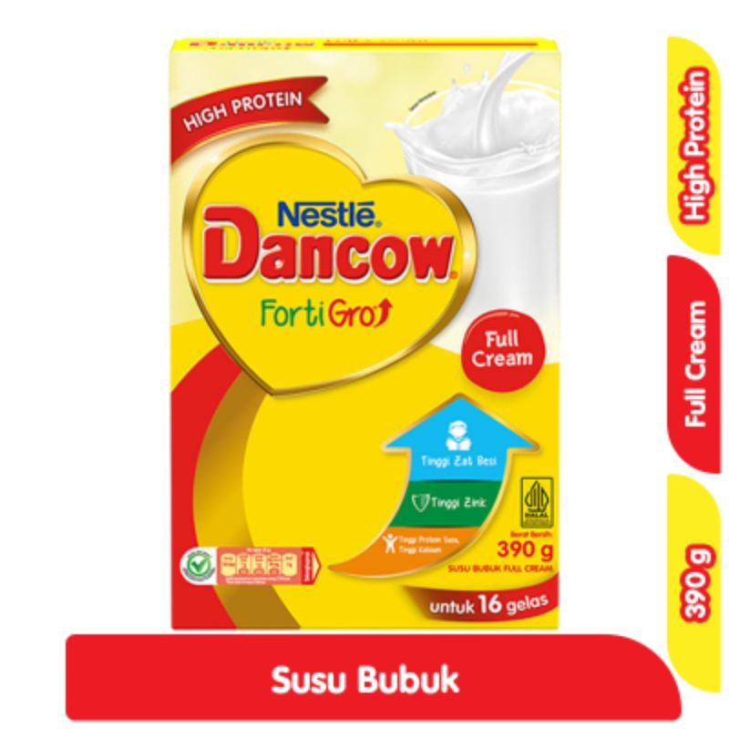 

Nestle Dancow FortiGro Susu Bubuk Full Cream 390 g