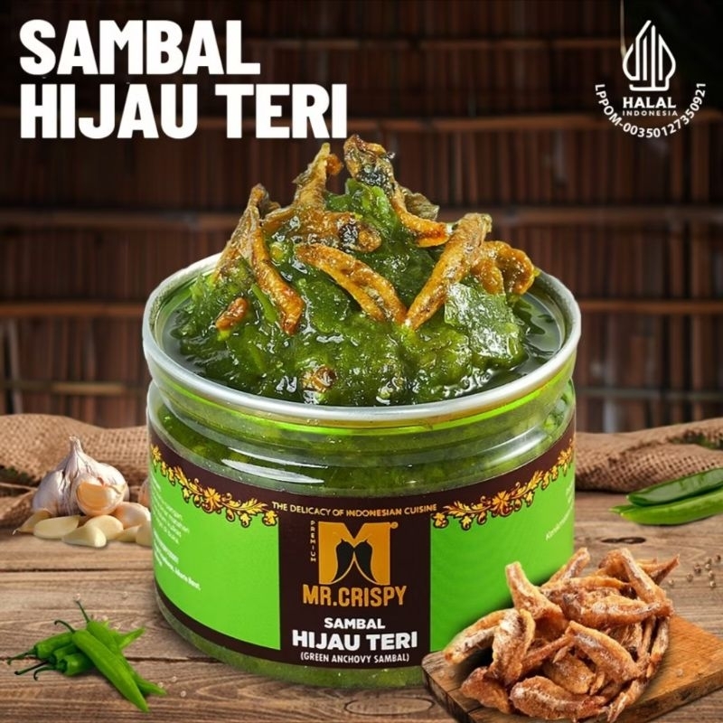 

SAMBAL HIJAU TERI MR.CRISPY - HALAL FOOD