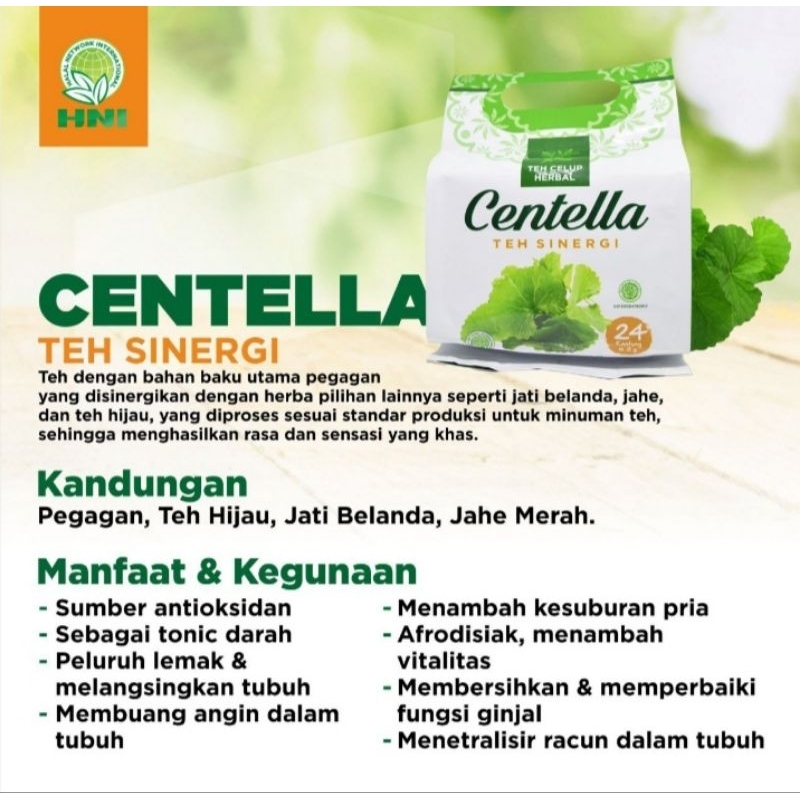 

Centella Teh Sinergi/Teh untuk kesehatan