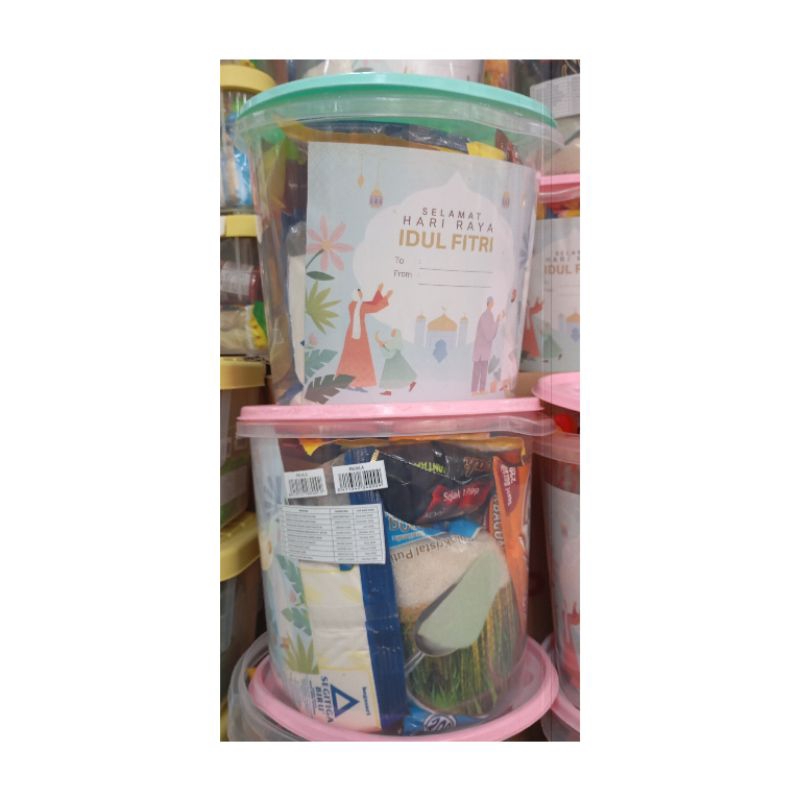 

PARSEL SPESIAL RAMADHAN ISI 10 PCS CONTAINER 5 LITER