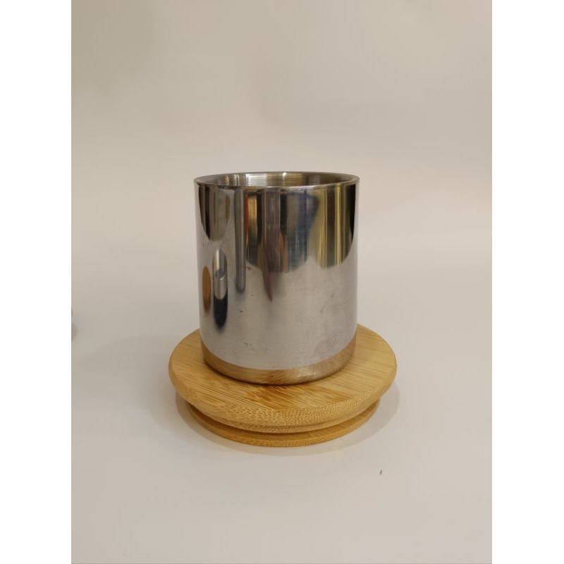 gelas/mug stainless tahan panas