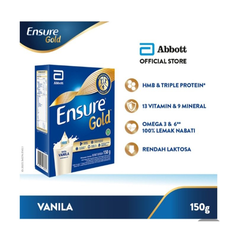 

Ensure Gold Rasa Vanilla 150 gram