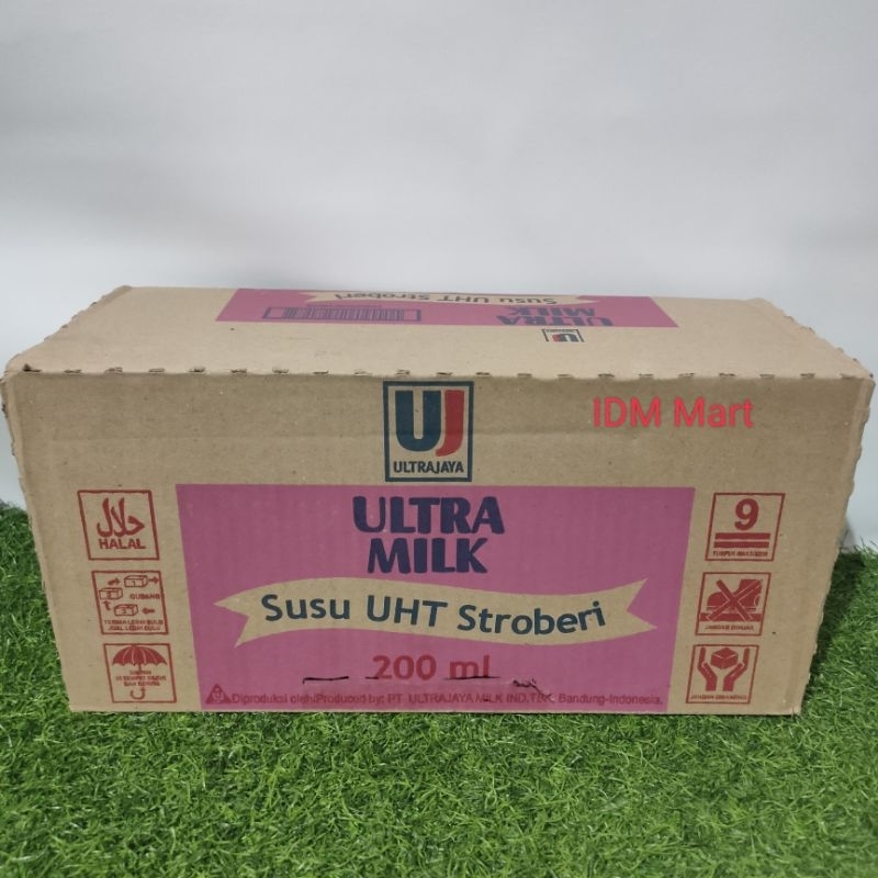 

Ultra Milk Susu UHT 200ml 1 Dus 24pcs