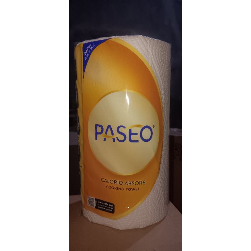 1 Dus 18 Pcs Tisu Paseo Calorie Absorb Towel 210 Ply