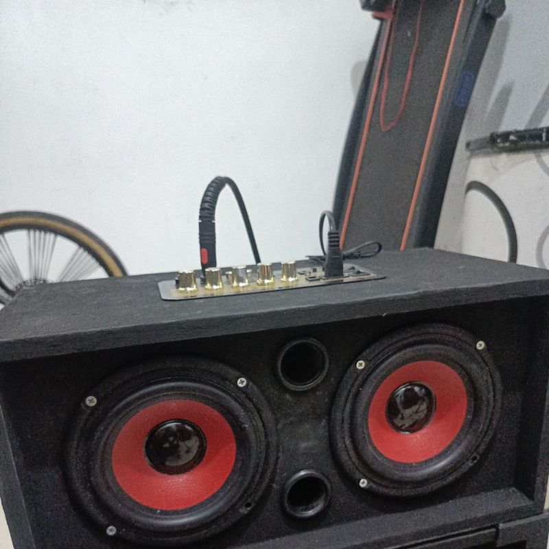 Speaker Aktif Rakitan 6 inchi Double Speaker