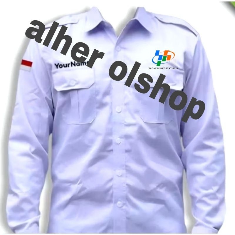terbaru kemeja BPS baju BPS seragam BPS Pdh BPS Pdl BPS seragam kerja BPS baju kerja BPS kemeja kerj