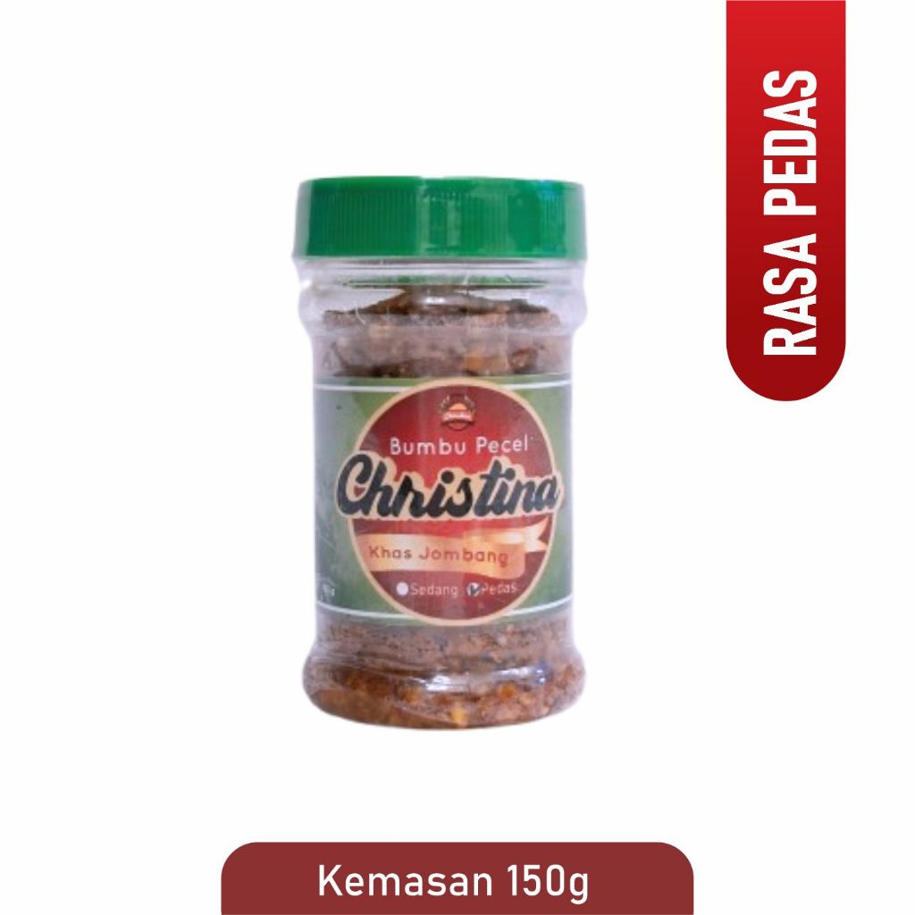 

Sambel Pecel Christina, Bumbu Pecel Khas Jombang 150g - Bumbu pecel - Sambel - Bumbu