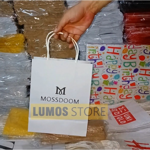 

Paper bag Mossdoom small tas kado storage bag