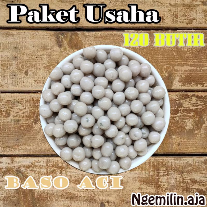 

Paket Usaha Baso Aci Isian Ayam Suwir1 120 Butir Instan