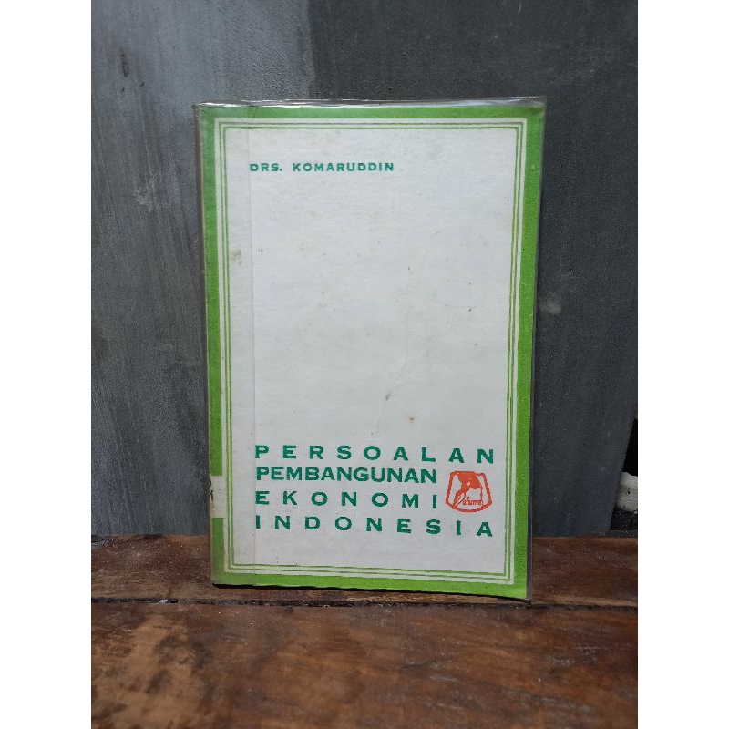 buku persoalan pembangunan ekonomi indonesia