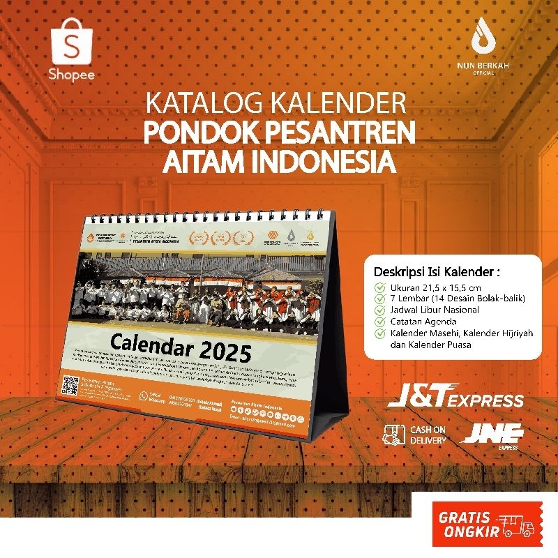 

Shopee Catalog Kalender Pondok Pesantren Aitam Indonesia Calendar 2025