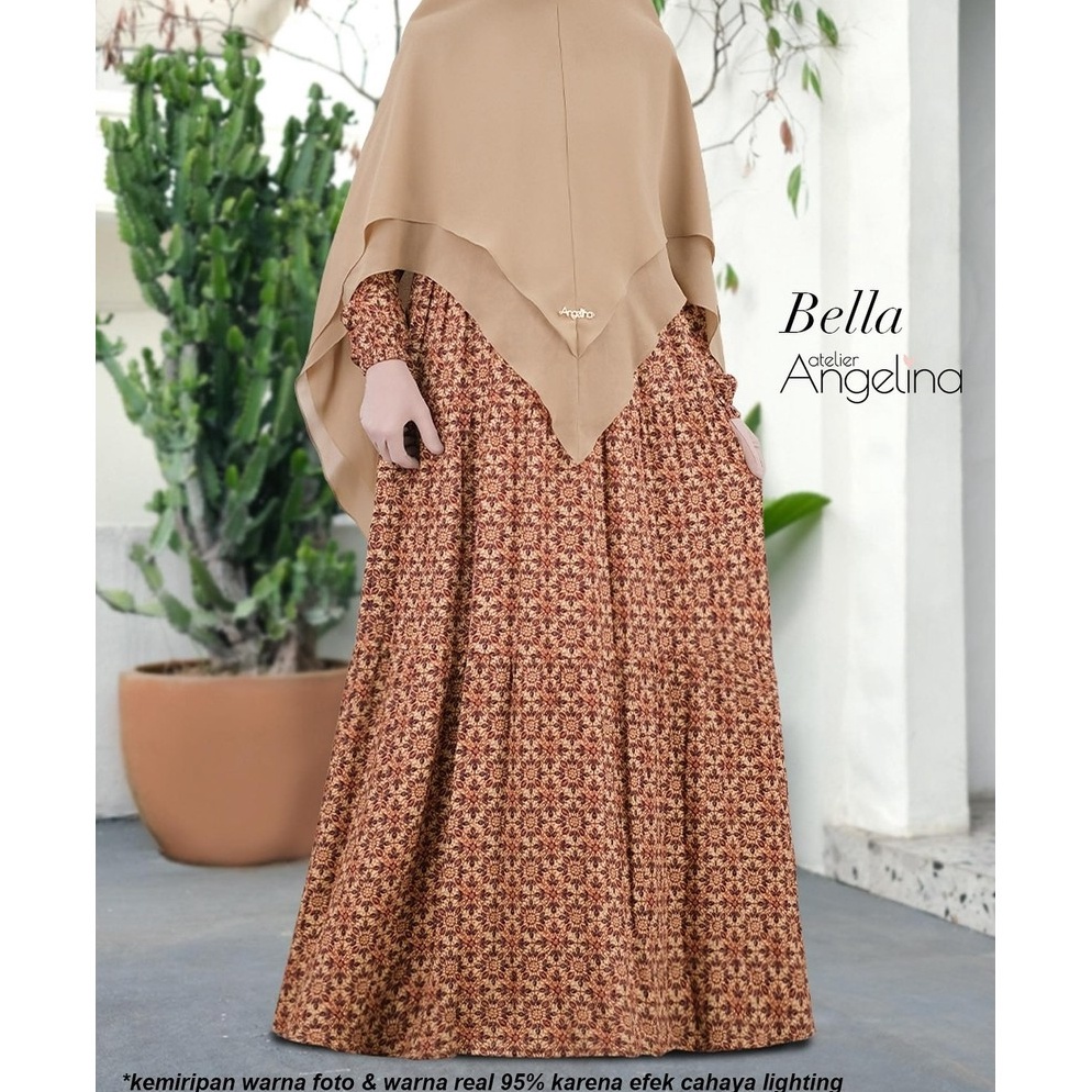 Stok baru BELLA DRESS  PARIS VISCOSE XS S M L ATELIER ANGELINA