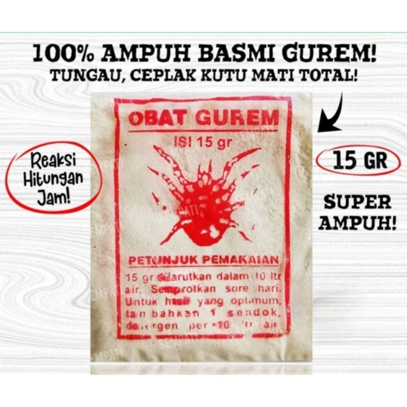 GUREM OBAT GUREM AMPUH EFEKTIF BASMI GUREM HEWAN