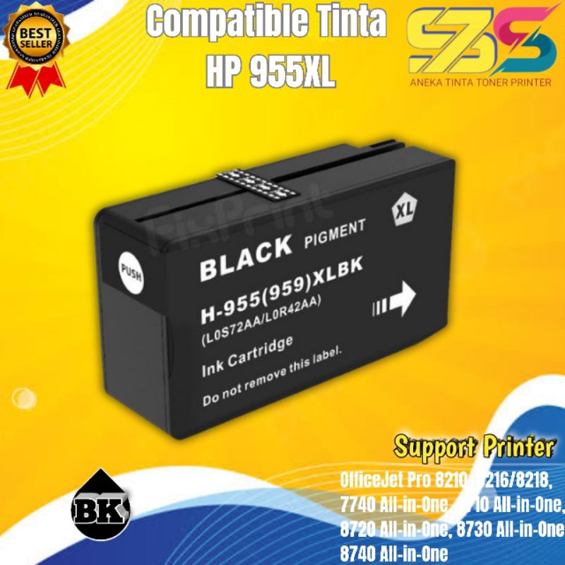 Catridge Tinta Compatible 955XL Black