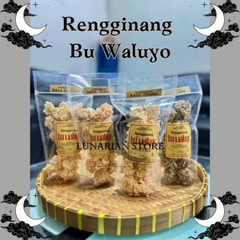 

Rengginang Bu Waluyo / Rengginang Berbagai Rasa / Rengginang Rasa Bawang / Rengginang Rasa Terasi / Rengginang Rasa Udang / Rengginang Rasa Cumi / Rengginang Rasa / Rengginang / Bawang / Terasi / Cumi / Udang / Balado
