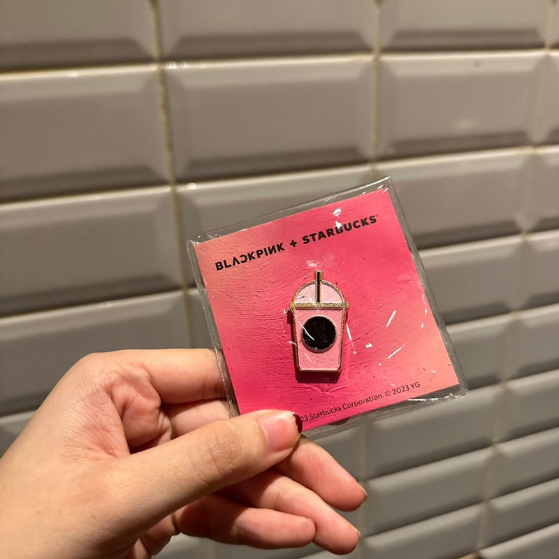 Starbucks Blackpink Pin Enamel Limited Edition Original