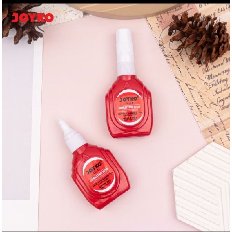 

Correction Fluid Cairan Koreksi Penghapus Cair Joyko JK-01