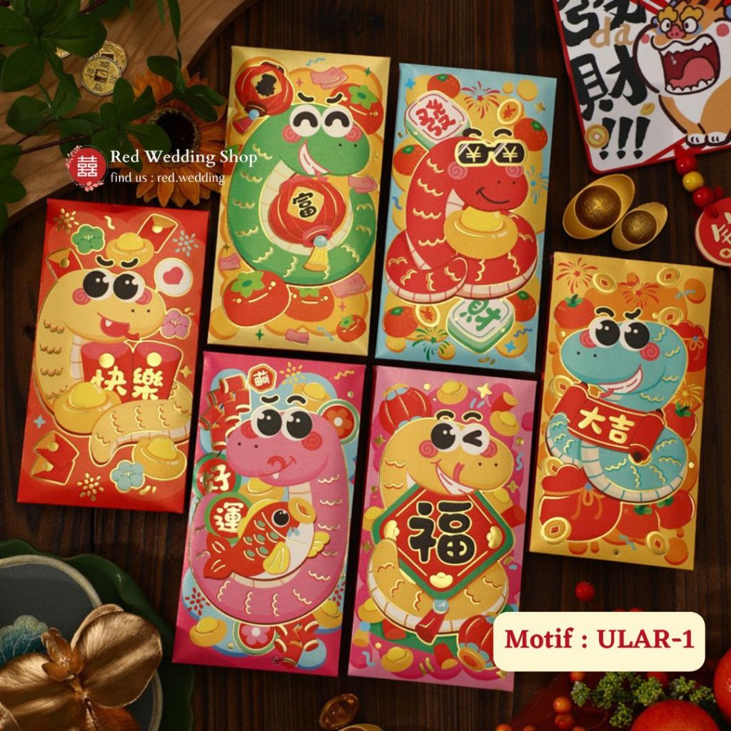 

ANGPAO BESAR CNY MOTIF ULAR IMLEK 2025 TAHUN SHIO ULAR