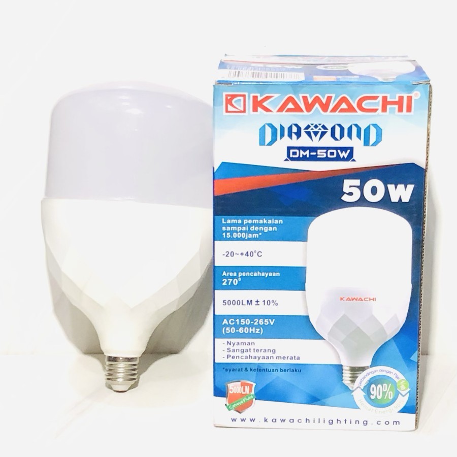 Lampu LED Kawachi Diamond 80watt Garansi 1 tahun 80w Lampu LED 50 WATT 80WATT