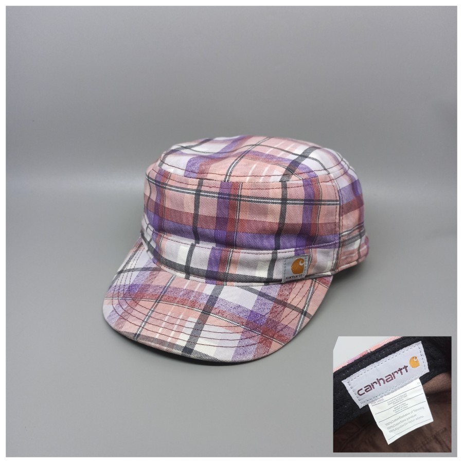 Topi Carhartt Cap Patrol Flanel Second Preloved Original 716